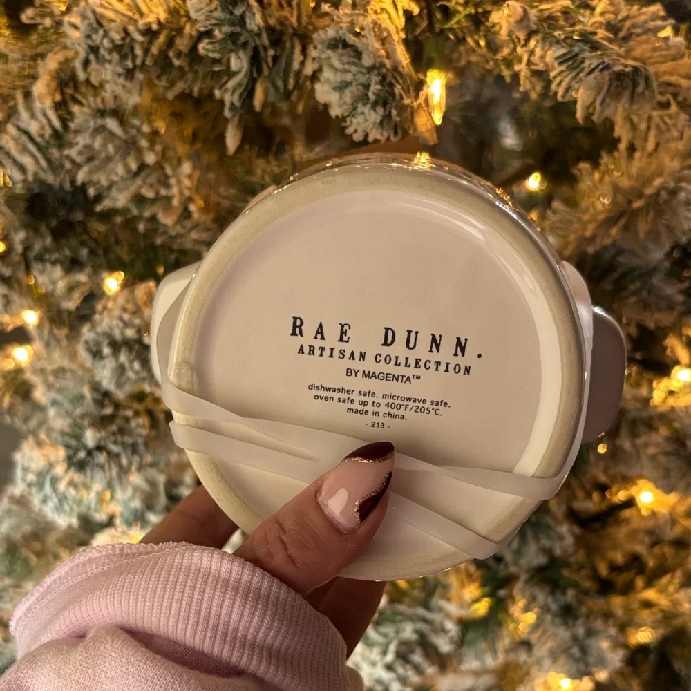 Rae Dunn Christmas Be Merry Mini Baking Dish with Lid Gingerbread Man NWT